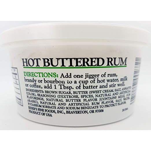 Reser's Hot Buttered Rum 10 oz. Tub Box of 2