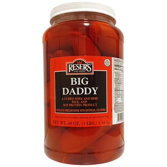 Reser's Big Daddy Pickled Sausage Gallon Jar