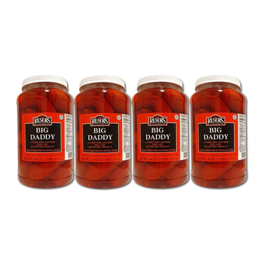 Reser's Big Daddy Pickled Sausage Gallon Jar Case of 4