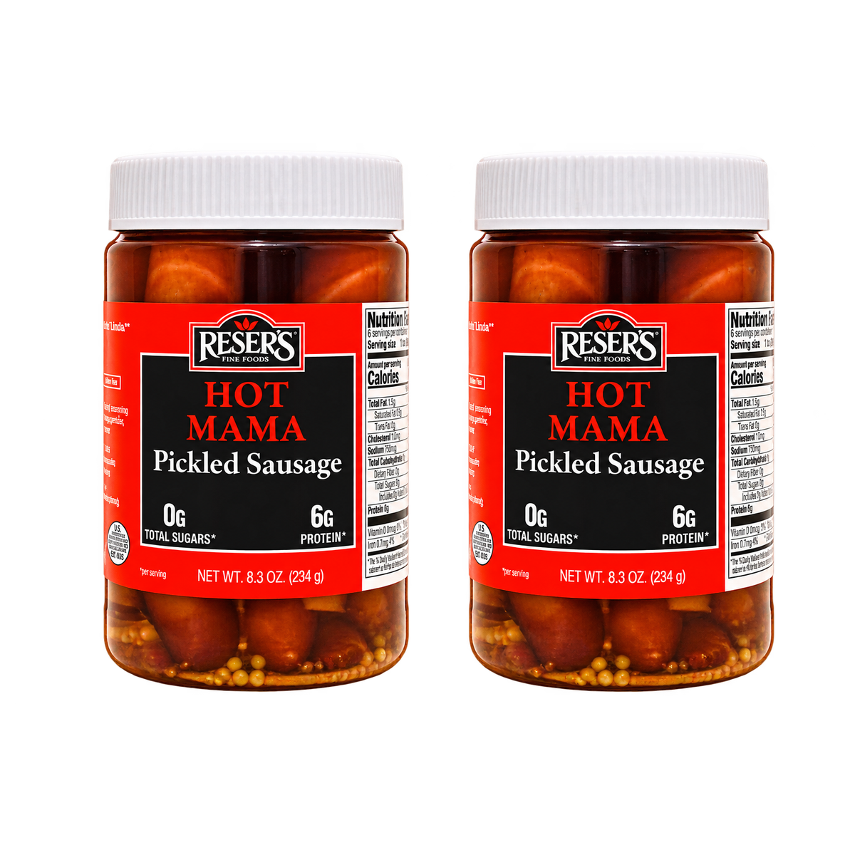 Reser's Hot Mama Pickled Sausage Club Pack