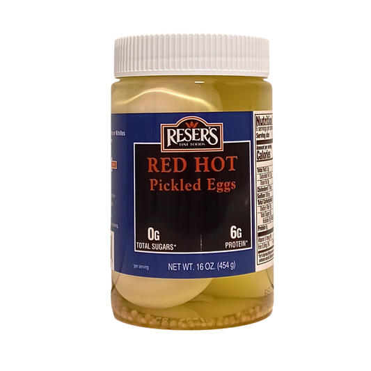 Reser's Red Hot Pickled Eggs 16 oz. Jar