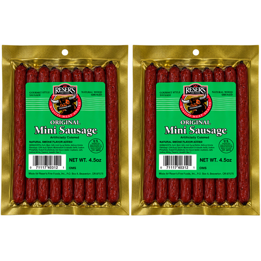 Reser's Gourmet Style Smoked Mini Sausage 4.5 oz. 2 Pack