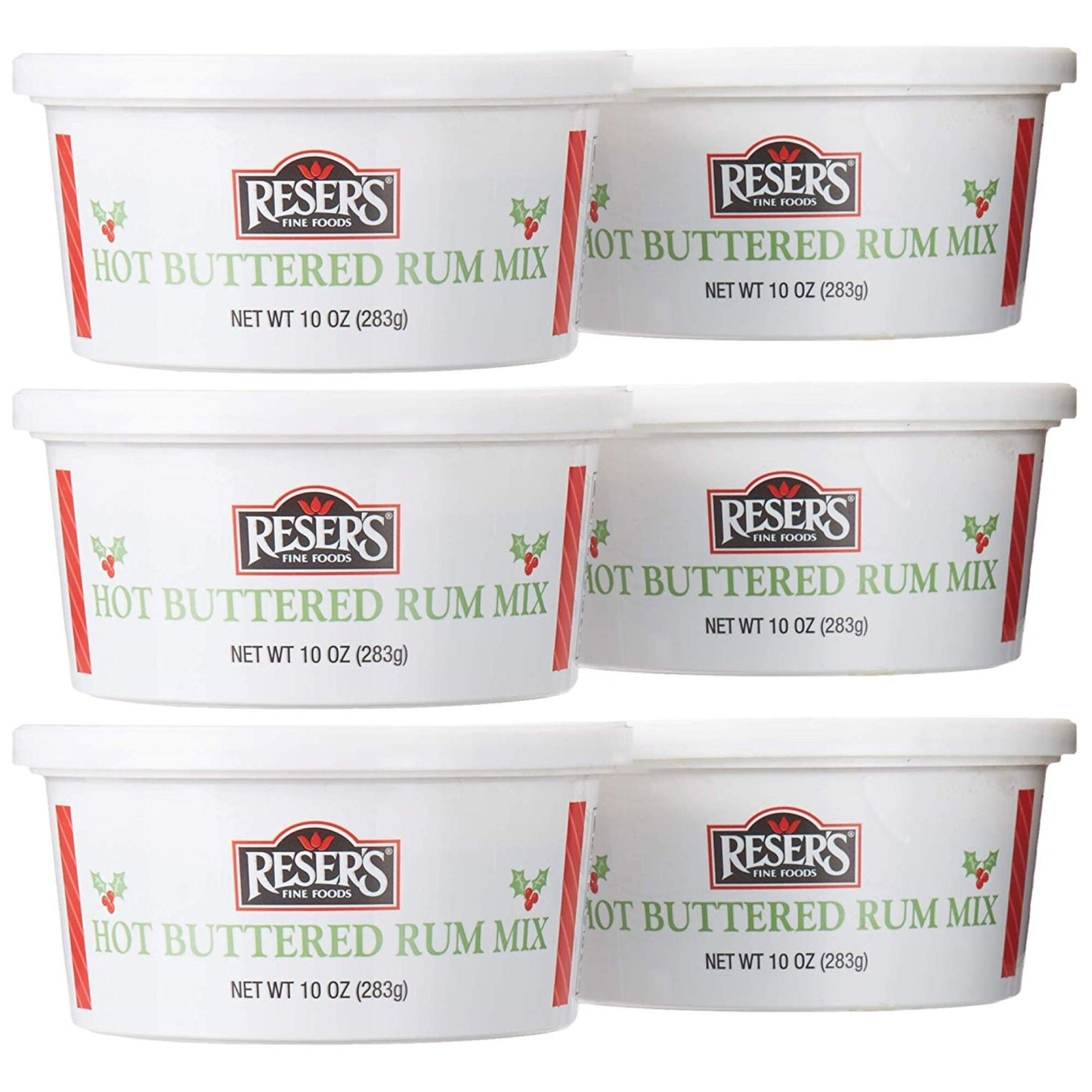 Reser's Hot Buttered Rum 6 Pack of 10 oz. Tubs