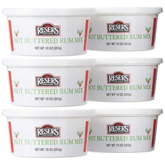 Reser's Hot Buttered Rum 6 Pack of 10 oz. Tubs