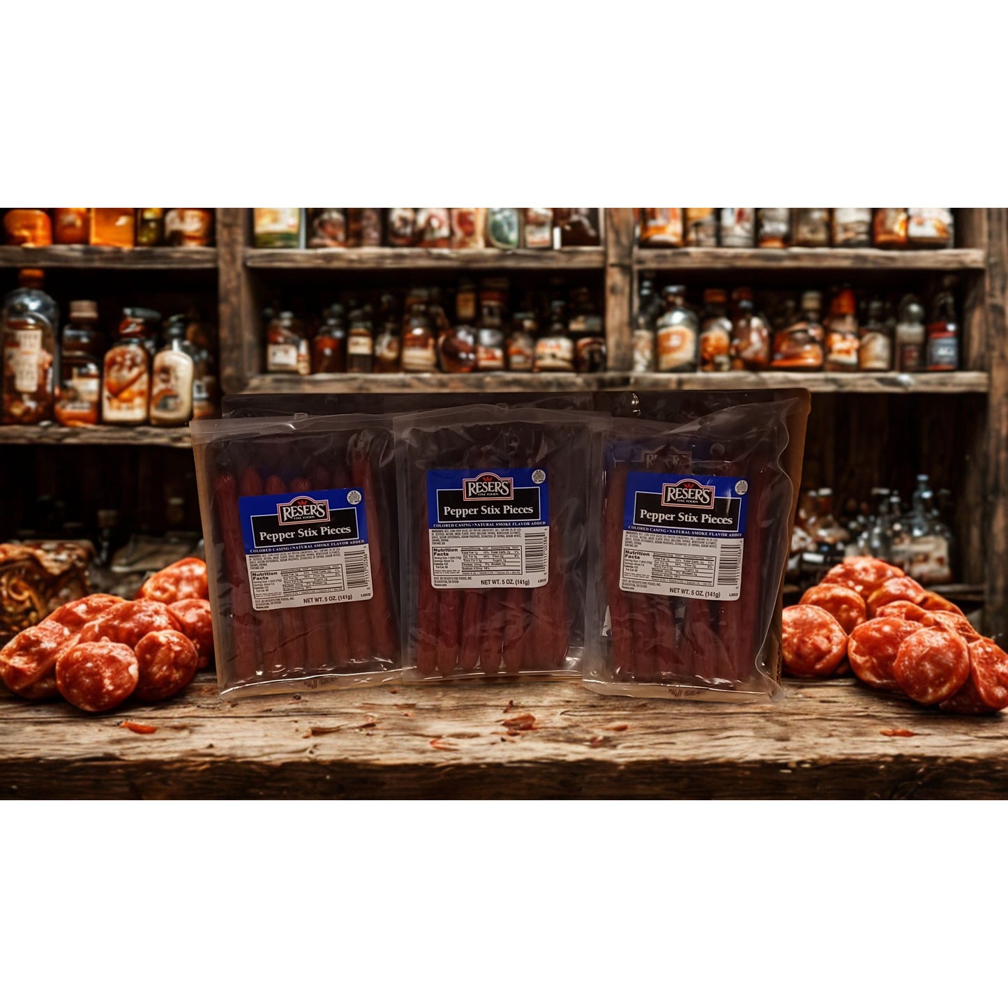 Reser's Smoked Pepperoni Sticks 5 oz. 2 Pack