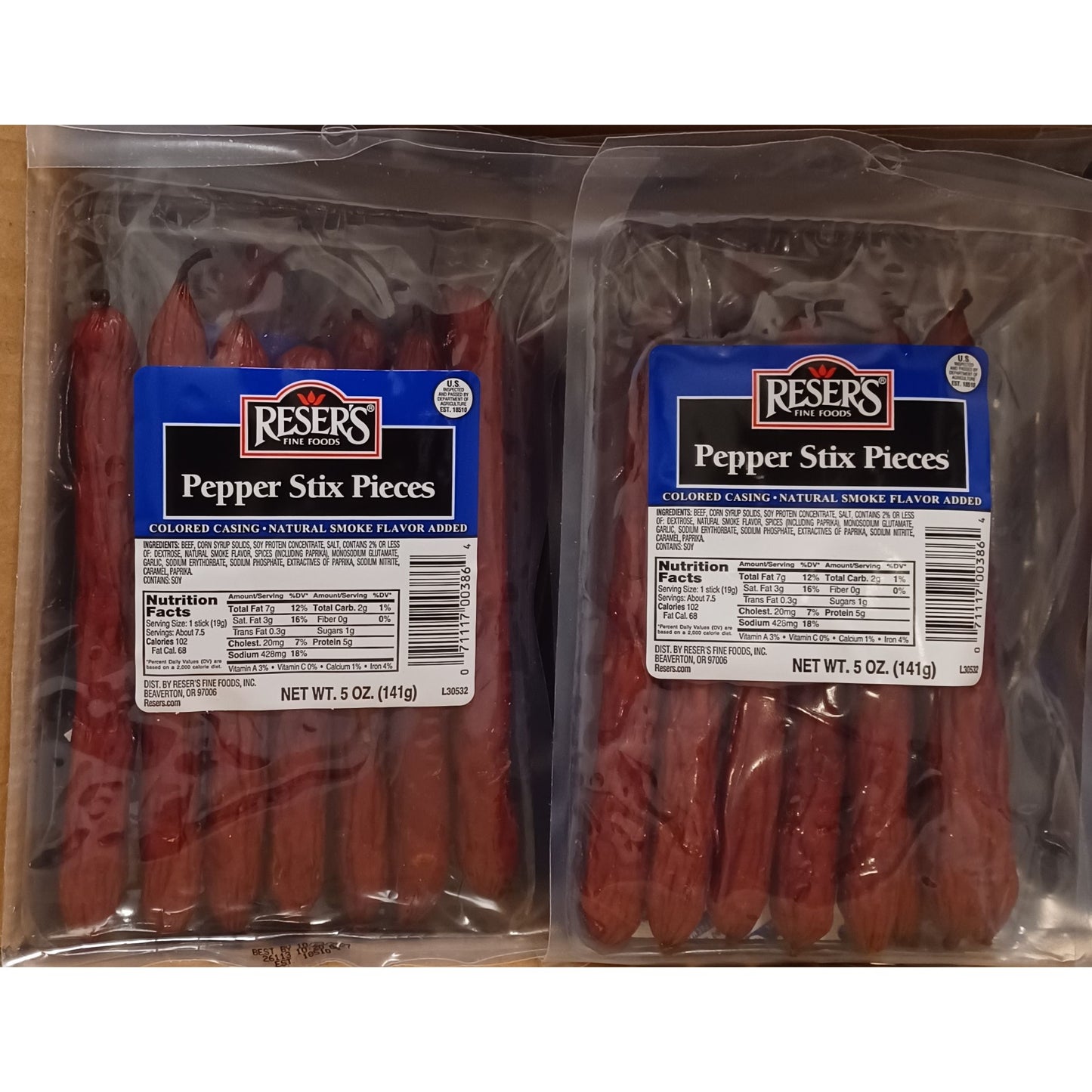 Reser's Smoked Pepperoni Sticks 5 oz. 2 Pack