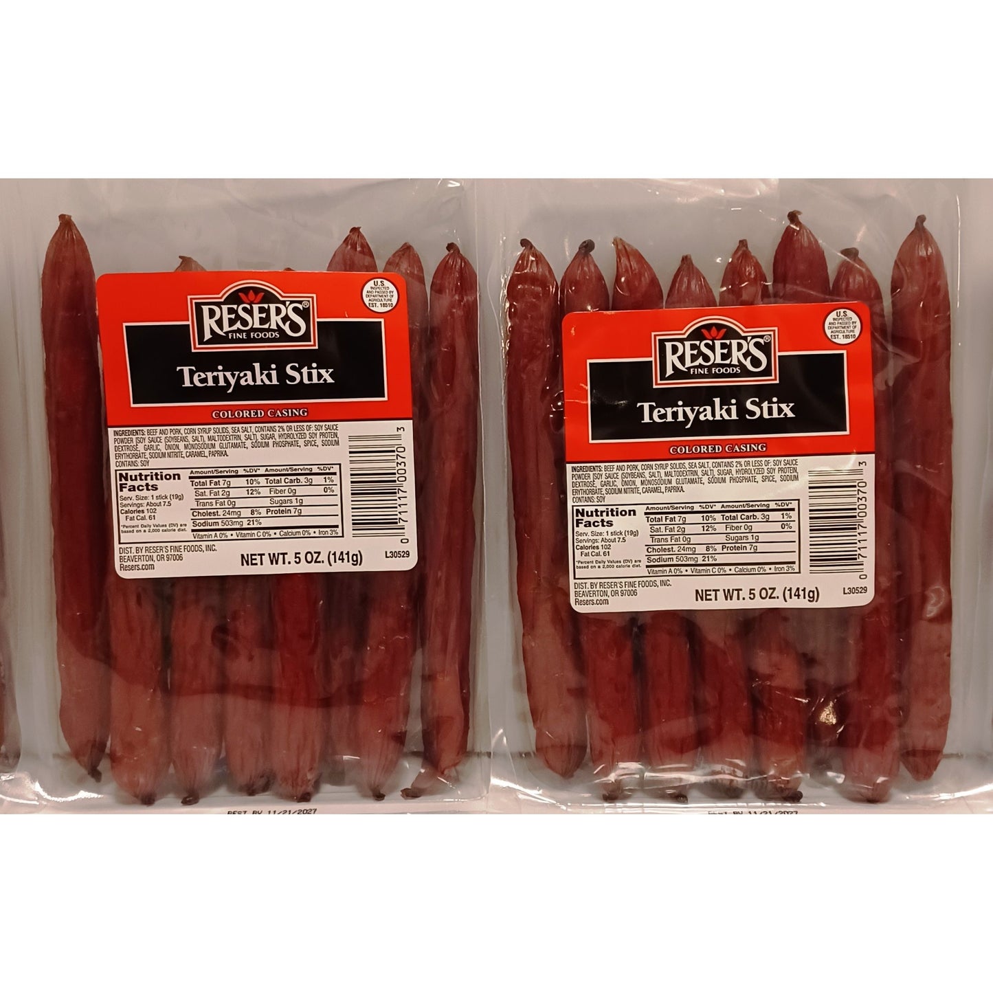 Reser's Teriyaki Sticks 5 oz. 2 Pack