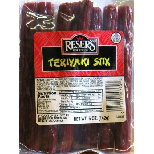 Reser's Teriyaki Sticks 5 oz. / 12 ct. Case